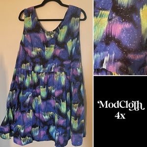 RARE - htf ModCloth northern lights dress